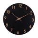 thumbnail image 3 of Reloj de pared minimalista, silencioso, moderno, sin tictac, fácil de colgar, decoración de arte de pared para Negro, 3 of 9