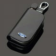 thumbnail image 1 of Leather Ford Keyfob Keychain Key Case Wallet Bag Remote Control Case Cover Coin Holder Zipper Bag, 1 of 4