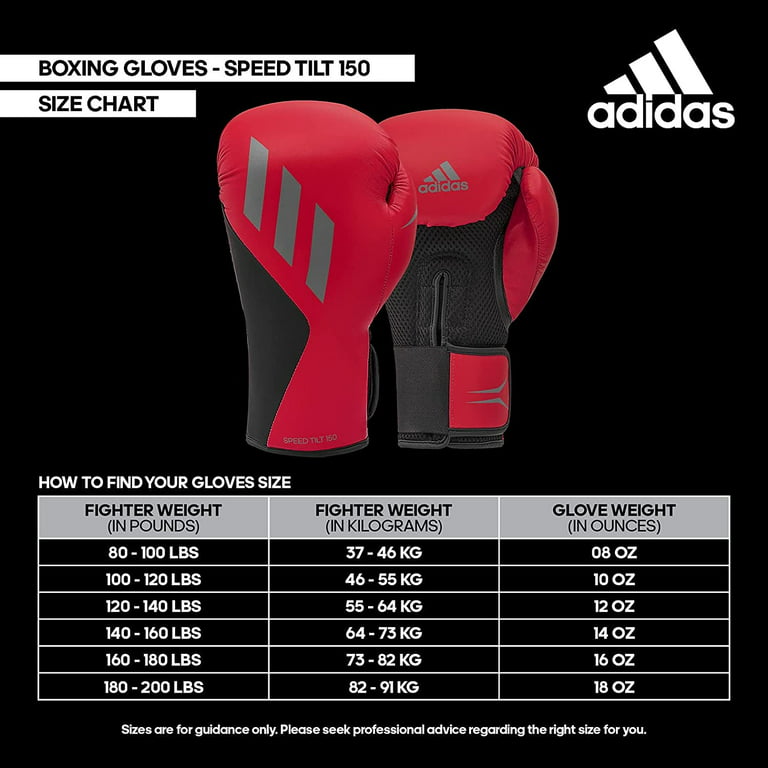 Adidas Speed TILT 150 Boxing Gloves - Training and Fighting Gloves for Men,  Women, Unisex, Royal/Mat Black/Solar, 10oz | 