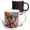 Multicolor, variant on 3drose, Surreal Eyeball and Roots, 11oz Two-tone Black Mug