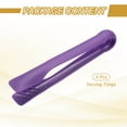 thumbnail image 3 of Uxcell 4 Pcs Plastic Serving Tongs Set, 8 Inch Heat Resistant Kitchen Utensils for Cooking and Baking, Purple, 3 of 6