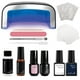 thumbnail image 1 of Kit de inicio de esmaltes de uñas en gel Sensationail con lámpara UV y más, 1 of 6