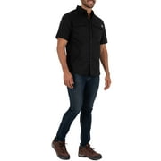 Wells Lamont Mens Short Sleeve Ventilated Back Flex Performance Ripstop Work Shirt