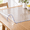 Upgraded Verison Clear 1.5mm-12X24 Inches-2PCS, variant on 8x48 Inch Clear Pvc Table Cover 1.5mm Thick Crystal Topper Protector Rectangular Vinyl Plastic Desk Pad Transparent Tablecloth For