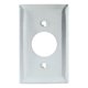 thumbnail image 1 of Placa Para Receptáculo Leviton Acero Inoxidable Plata 10.6X7, 1 of 3