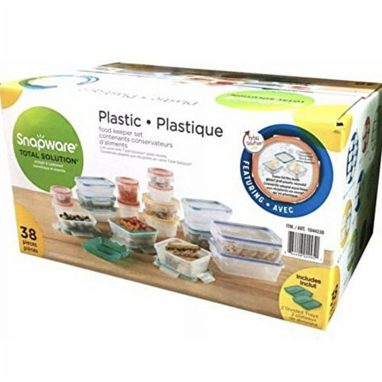 Snapware 38 piece set bpa-free plastic - household items - by