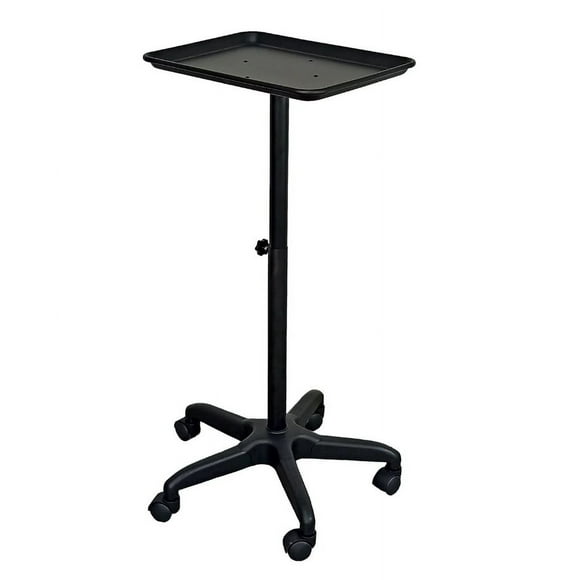 Carrito mesa auxiliar multifuncional BM3608 B Negra Letmex