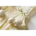 thumbnail image 5 of Baby Girls Snow Flowere Princess Romper w/Headband Halloween Birthday Outfits for 6-9M, 5 of 8