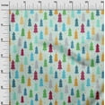 thumbnail image 3 of oneOone Cotton Poplin Twill Baby Blue Fabric Tree Sewing Craft Projects Fabric Prints By Yard 56 Inch Wide, 3 of 6
