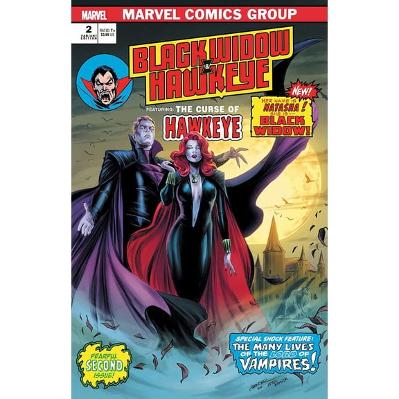 Black Widow And Hawkeye #2B VF ; Marvel Comic Book