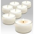 thumbnail image 3 of Hyoola, 10 Hour Natural Unscented Organic Tealight Candles - Vegan Tea Lights (8 Pack), 3 of 9