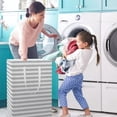 thumbnail image 4 of Laundry Basket, 2 Pack Laundry Hamper Collapsible Laundry Bag with Extended Handles Laundry Room Organization Laundry Baskets for Laundry Clothes Toys, 4 of 9