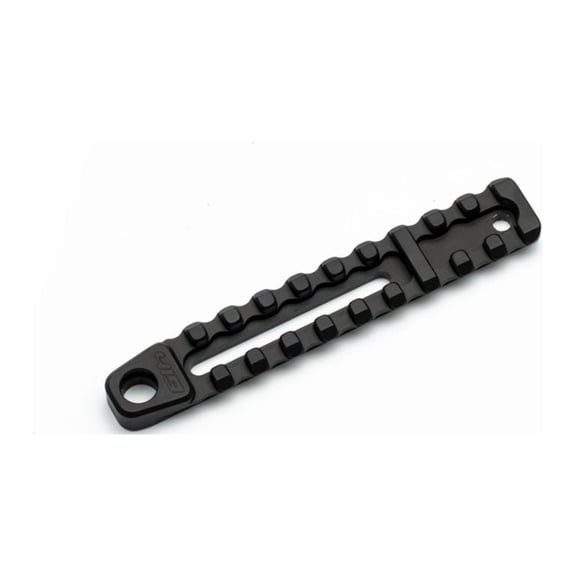 Area 419 Improved Bipod Picatinny Rail, 4.8 in, 10 Slot, Snag Free, Black, 419-I