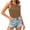 Brown, variant on Wide Strap Tank Tops for Women Split Back Crew Neck Sleeveless Shirts Workout Yoga Going Out Summer Blouses S-2XL