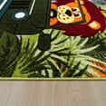 thumbnail image 3 of Paco Home Kids Rug with Jungle Animals Safari - Green Multicolor - 5'3" x 7'7" (5'x7'), 3 of 5