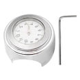 thumbnail image 2 of UNIVERSAL MOTORCYCLE HANDLEBAR CLOCK METAL MOUNT HAND GRIP BAR DIAL WATCH FOR MOTORCYCLE ENTHUSIASTS, 2 of 7
