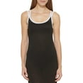 thumbnail image 2 of DKNY Women's Standard Lightweight Dress Swim Cover Up, Black, Medium, 2 of 4