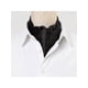 thumbnail image 5 of Corbatas de lunares para hombres INSPIRE CHIC para el Día del Padre, corbata de lazo autoajustable, bufanda, pañuelo, corbata ascot roja y negra, talla única, 5 of 5