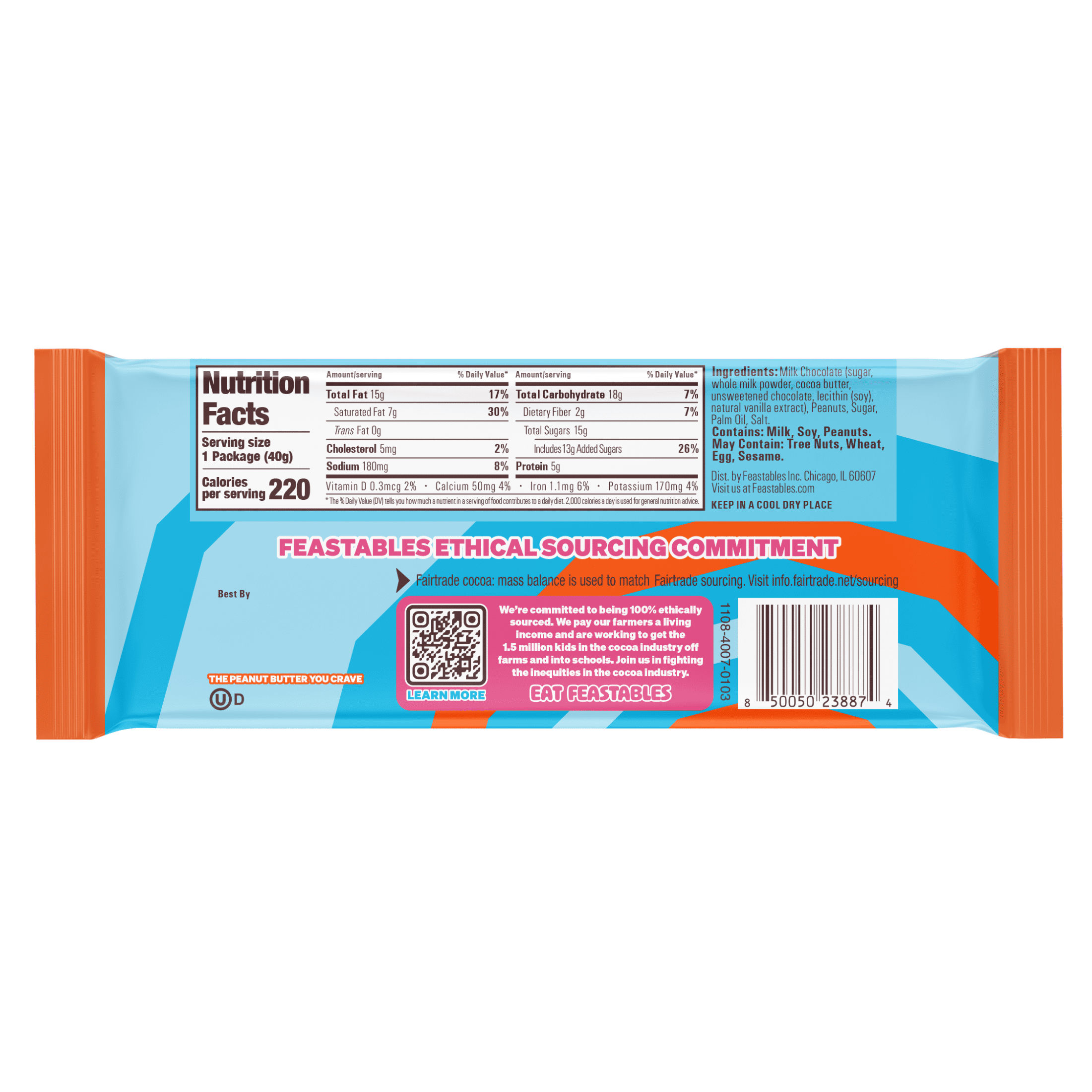 Feastables MrBeast Peanut Butter Cup, 2 Count
