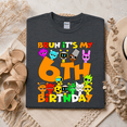 thumbnail image 2 of Sprunki Sixth Birthday Party Graphic T-Shirt, 2 of 6