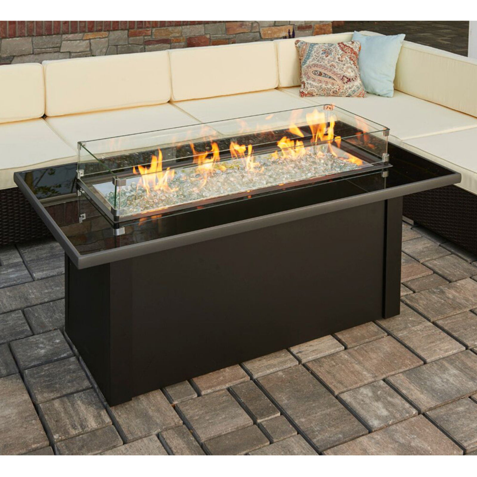 Outdoor Greatroom Brooks 50 In Fire, Brooks Outdoor Fire Pit Table