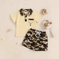 thumbnail image 2 of Soepste Baby Boy Spring Clothes 3T Boy Clothes Toddler Boy Clothes Summer Outfits Kids Short Sleeve T-Shirt And Shorts, 2 of 4