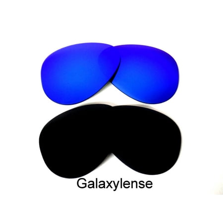 Galaxy Replacement Lenses for Ray Ban Ray_Ban_RB3025 Black & Blue Color  100% UVAB