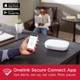 thumbnail image 5 of Onelink Secure Connect | Tri-Band Mesh Wifi Router System | Whole Home Wifi, Coverage Up to 2,500 Square Feet, 5 of 6