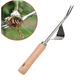 thumbnail image 3 of Tenedor de deshierbe TUNC de acero inoxidable Con mango de madera Sencillez, 3 of 5