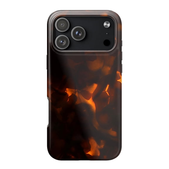 SSWD Double-Layer Glossy Phone Case For iPhone 17, Hawksbill Pattern PBT TPU Cases Shockproof Cover 1-PC