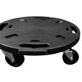 thumbnail image 3 of vidaXL Plant Trolleys with Wheels 5 pcs Diameter 40 cm Black 275 kg, 3 of 5
