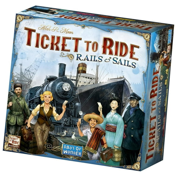 TICKET TO RIDE - RAILS AND SAILS - ENGLISH