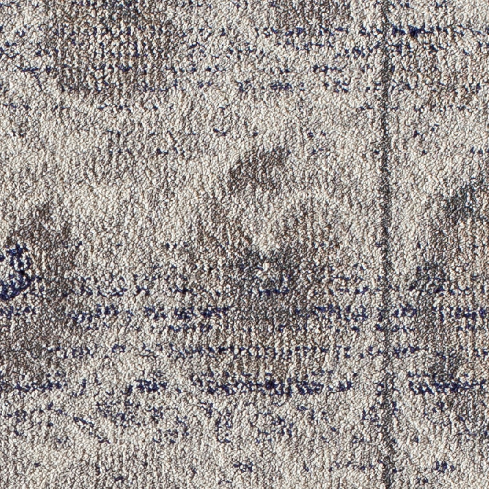 Rugs America Beverly Collection Ivory Blue BV100A Transitional Abstract Area Rug 4' x 5'7"