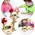 thumbnail image 2 of Wood Bubbles Machine Science Experiment Bubble Maker With High Output For Outdoor/Indoor Use DIY Science Experiment, 2 of 9