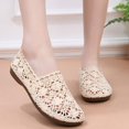 thumbnail image 6 of Fishnet Hollow -On for Women Breathable Casual Summer Footwear with Low Heel & - Outsole, 6 of 9