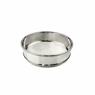 Augper Clearance Flour Sifter Electric Sieve Cooking Stainless Steel Mesh  Shaker Kitchen Cakes Sugar Handheld Cup Shape Baking Tool Battery Operated  Strainer Pastry 