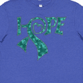 thumbnail image 4 of Inktastic Hope- Teal Ribbon for Awareness of Ovarian Cancer Youth T-Shirt, 4 of 5
