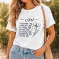 thumbnail image 4 of Jollimate God Designed Me Created Me Shirt, Floral Christian Faith Women Graphic Tee, 4 of 5