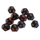 thumbnail image 4 of Paquete de 3-4, 10 Uds. Dados poliédricos D12 de 12 caras para mazmorras 4 piezas, 4 of 8