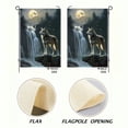 thumbnail image 3 of WYYP Wolf Waterfall Fantasy Art Garden Flag Linen for Patio Lawn Outdoor Decorations - Various Sizes - Farmhouse Holiday Yard Decor 12x18in, 3 of 8