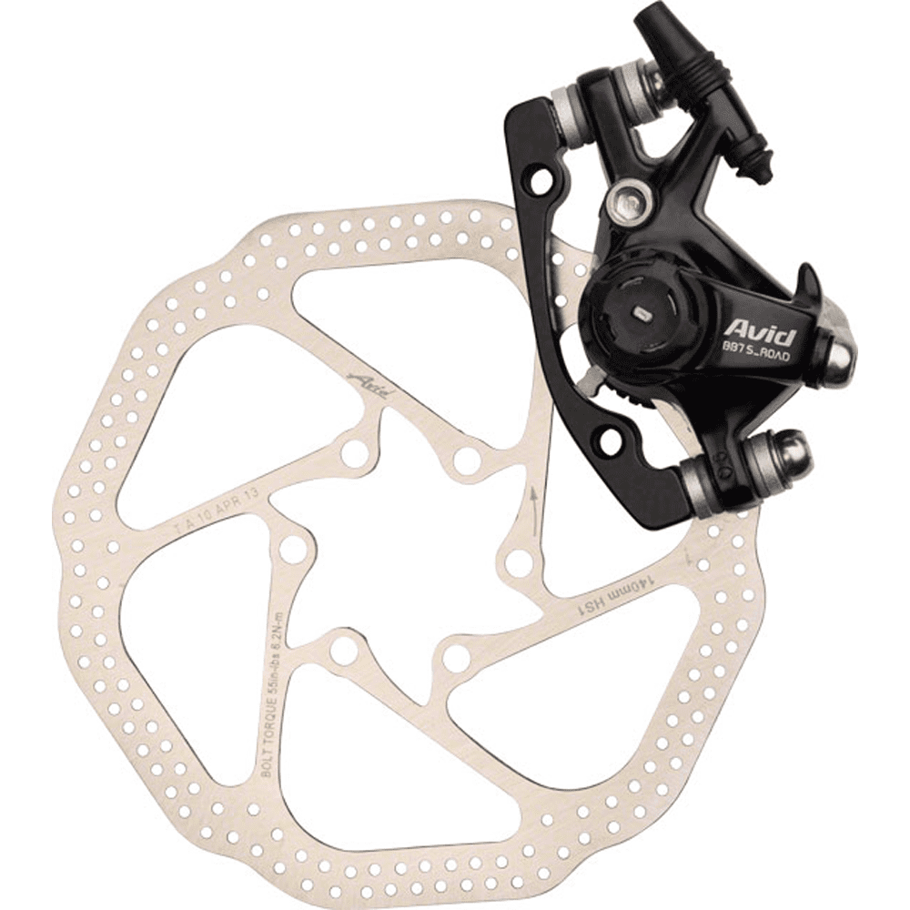 Avid BB7 Road S 160 HS1 Front or Rear - Black Anodized - Walmart.com