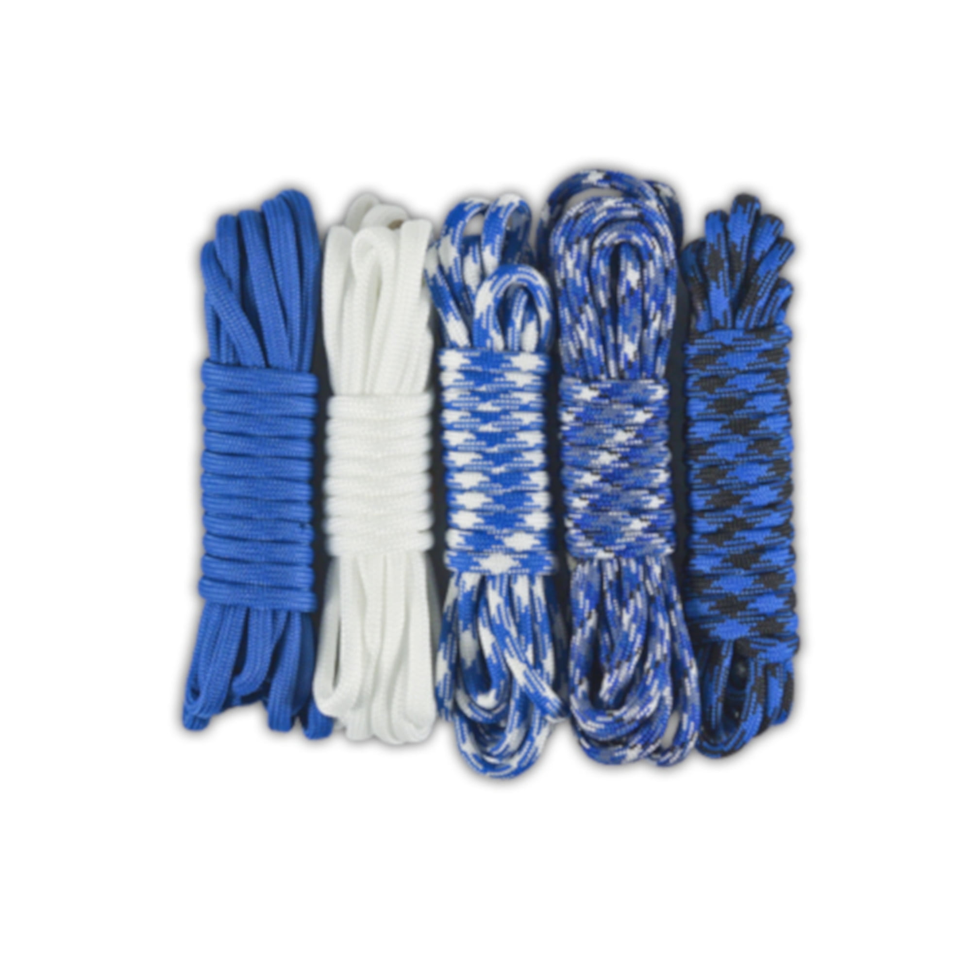 Paracord 550lb Paracord Combo Crafting Kits 5 Colors 50 Feet