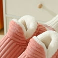 thumbnail image 4 of Luxalzxs Cloud Slippers, Pillow Warm Fuzzy House Slippers, Thick Sole Anti-Skid Cozy Plush Slippers, Unisex Non-Slip Warm Cotton Shoes for Indoor and Outdoor, 4 of 5