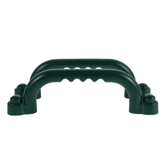 WEUVEB 1Set Green Plastic Playground Safety Handle Set for Outdoor Climbing