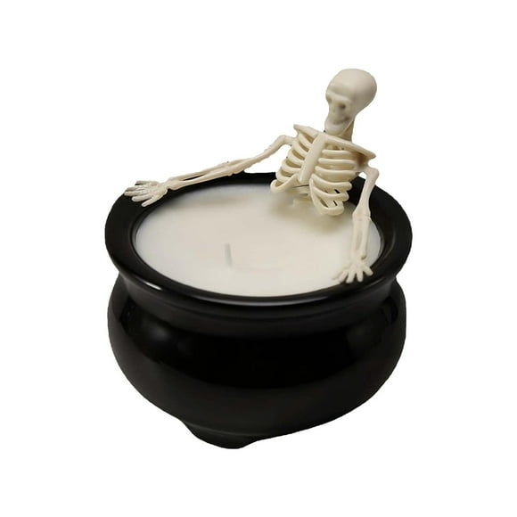 TopLLC Halloween Decorations ,Fall Decor, Halloween Gifts Candle Bath Skeleton Skeleton Halloween Ghost House Festival Decorative Ornaments Halloween Skull Candle
