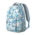 thumbnail image 3 of Colorful Butterfly Bookbag for Student Cute Floral Print Backpack for School Butterfly Lovers Aesthetic Fashion Design, 3 of 5