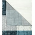 thumbnail image 3 of Rugs America Jaelyn JD65A Bedford Check Modern Contemporary Blue Area Rug, 2'6" x 4', 3 of 8