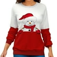 thumbnail image 1 of Youkk Pull Confortable pour Femmes, Tissu Doux et Confortable, Col Rond et Poignets Côtelés. Sweats B 5TG, 1 of 6