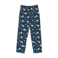 thumbnail image 4 of Xecao Modern Modern Excavator Men's Straight Lounge Pajama Pants: The Ultimate in Comfortable Sleepwear, 4 of 9
