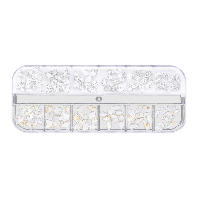 Vogacara 1 bolsa de cristal que combina perfectamente con diamantes de imitación personalizados brillantes para uñas, diferentes estilos, dulce regalo Type3 NO3 Vogacara CE012309-17